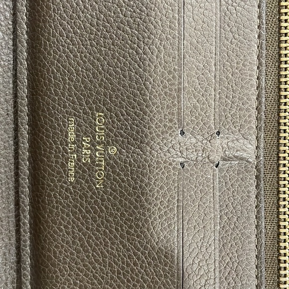 Louis Vuitton Empreinte Zippy Wallet Dark Putty/Brown - Picture 6 of 8